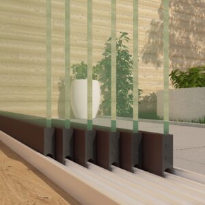 6 rail glazenschuifwand